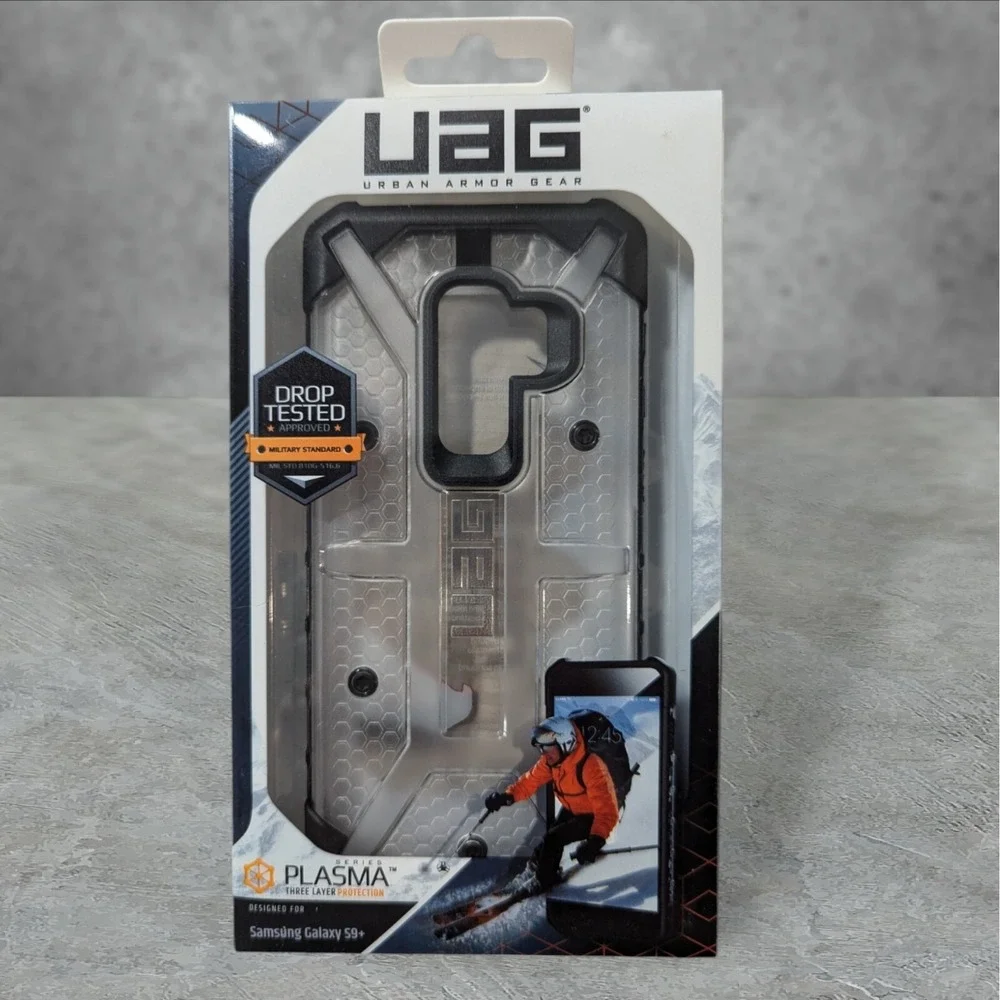 G8. UAG Urban Armor Gear Plasma Series Case Samsung Galaxy S9+‎ Color- Ice